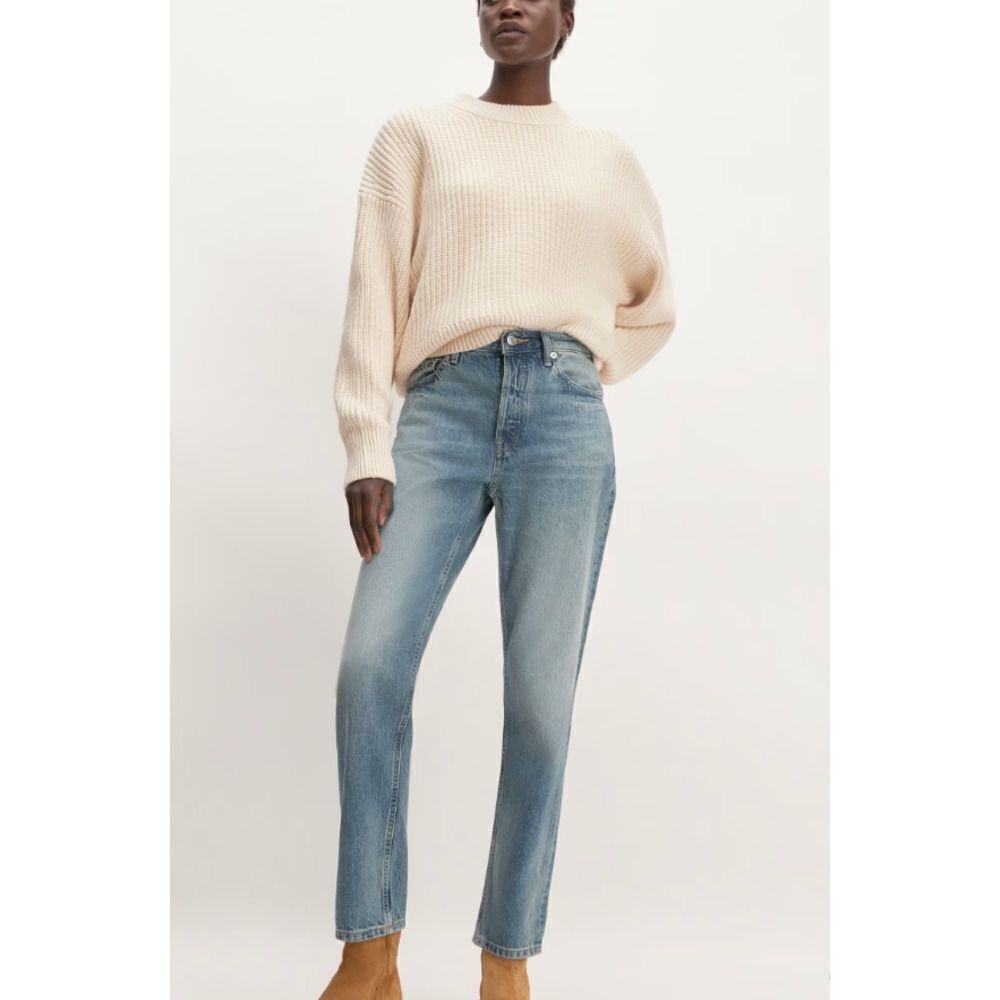 Everlane The ’90s‎ Cheeky Jeans Sz 28 ankle Vintage Mid Blue